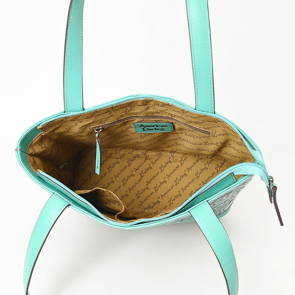 American Darling Hand Tooled Genuine Leather