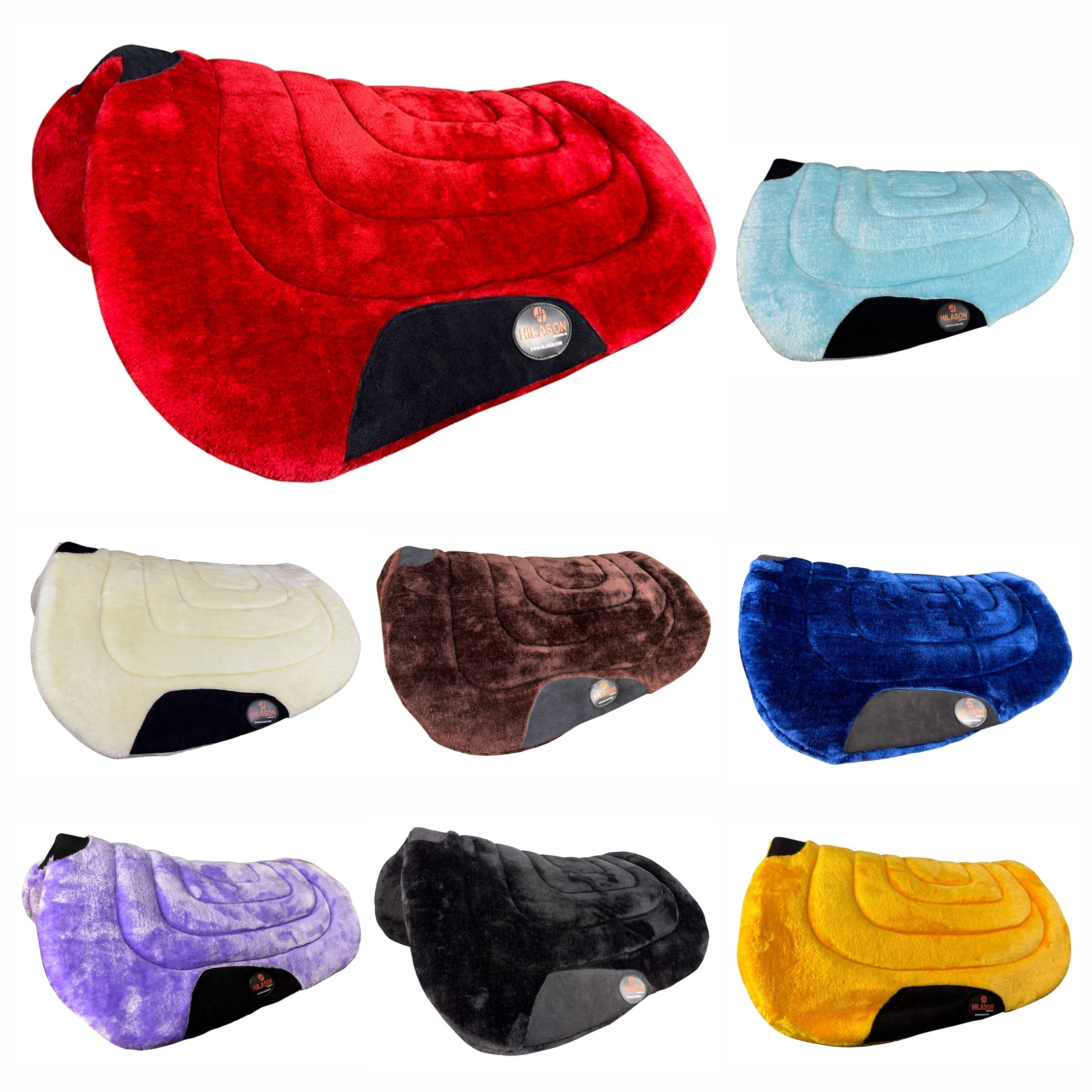 32"X36" HILASON Western Endurance All Purpose Horse Fleece Saddle Pad