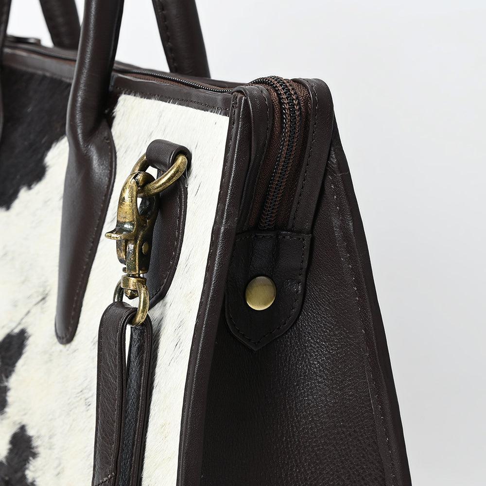Hair-On Genuine Leather