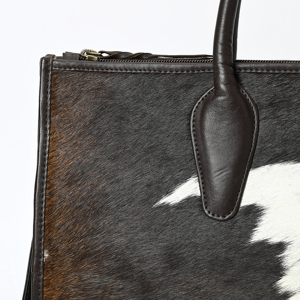American Darling Tote Hair On Genuine Leather Western Women Bag Handbag Purse | for Cute