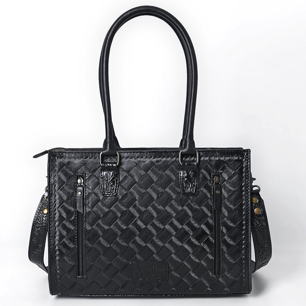 American Darling Hand-Tooled Genuine Leather Tote
