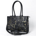 American Darling Hand-Tooled Genuine Leather Tote