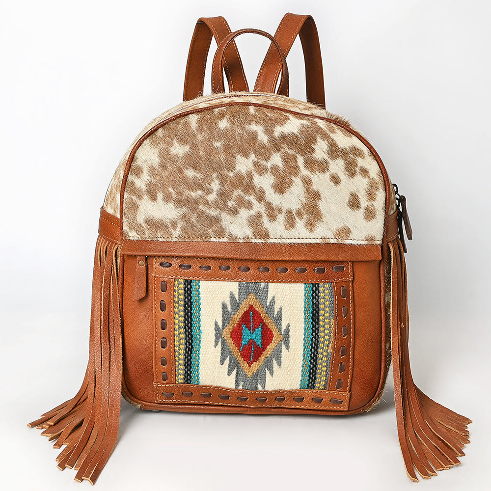 American Darling Hair-On Genuine Leather Backpack