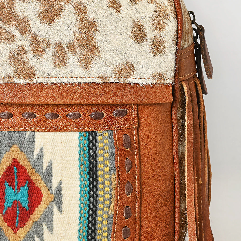 American Darling Hair-On Genuine Leather Backpack