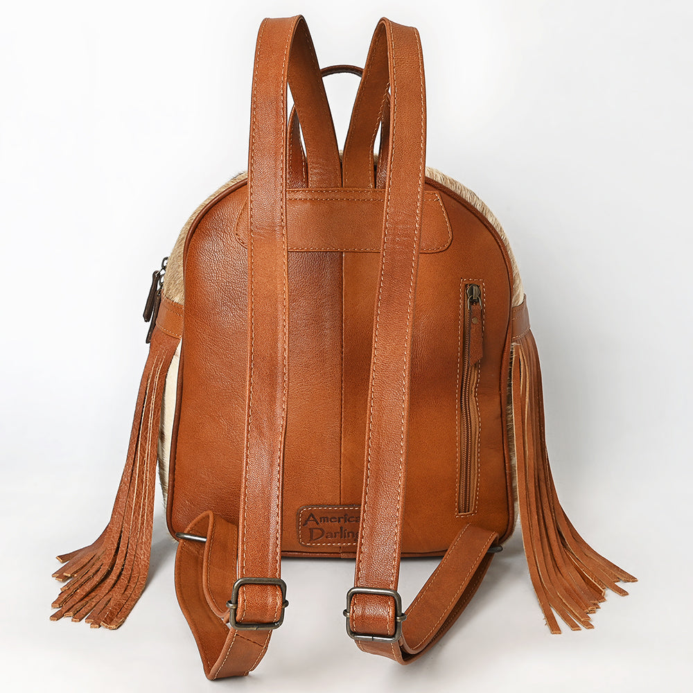 American Darling Hair-On Genuine Leather Backpack