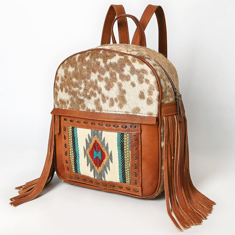 American Darling Hair-On Genuine Leather Backpack