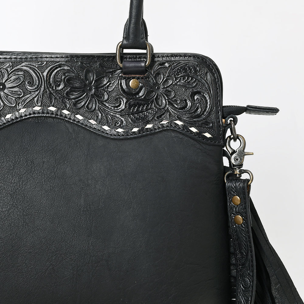 American Darling Hand-Tooled Genuine Leather Tote