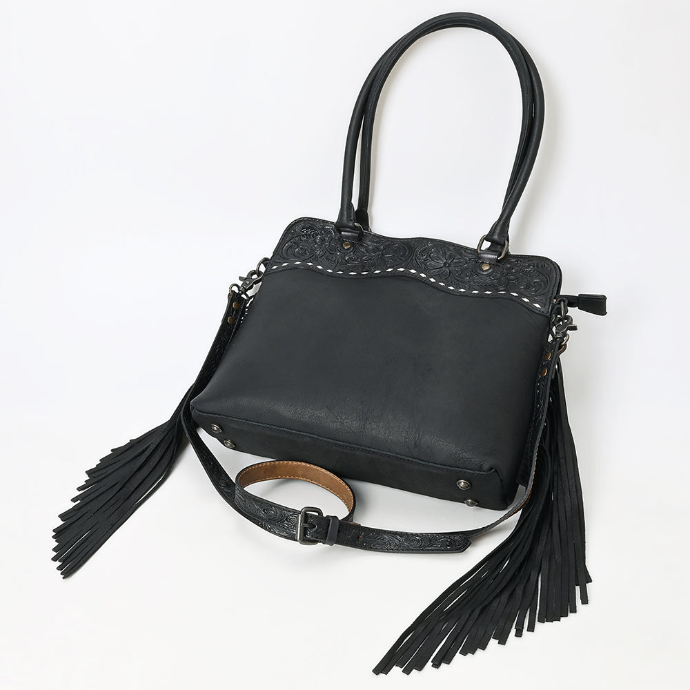 American Darling Hand-Tooled Genuine Leather Tote