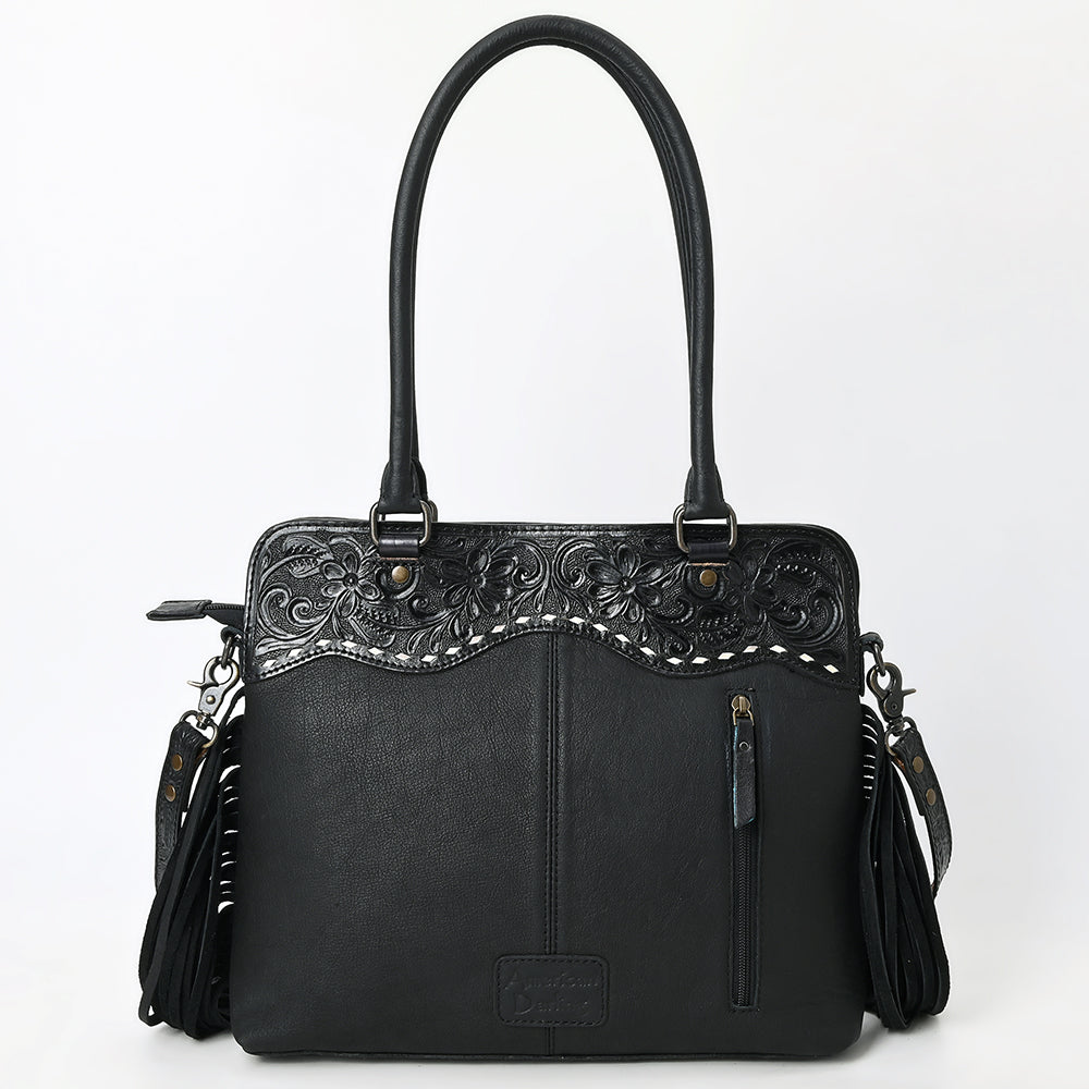 American Darling Hand-Tooled Genuine Leather Tote