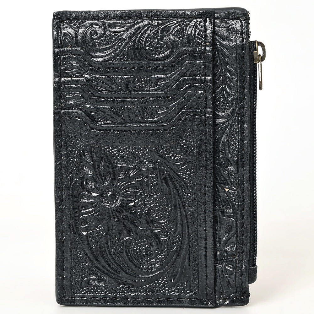 American Darling Card-Holder Hand Tooled Genuine Leather