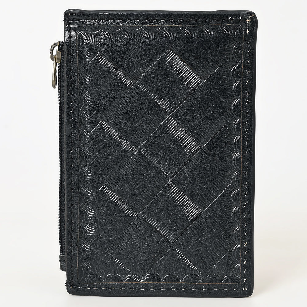 American Darling Card-Holder Hand Tooled Genuine Leather