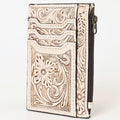American Darling Card-Holder Hand Tooled Genuine Leather