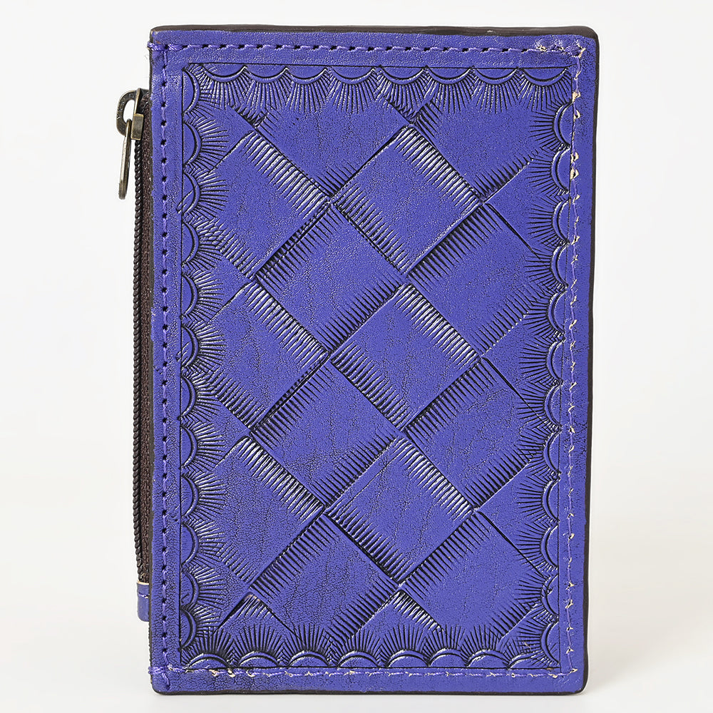 American Darling Card-Holder Hand Tooled Genuine Leather