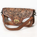 American Darling Hand-Tooled Genuine Leather Clear Bag