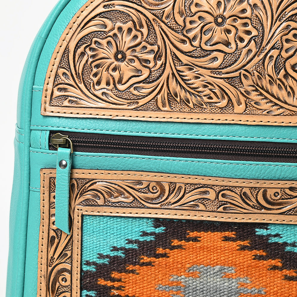 American Darling Hand-Tooled Genuine Leather Sling Bag