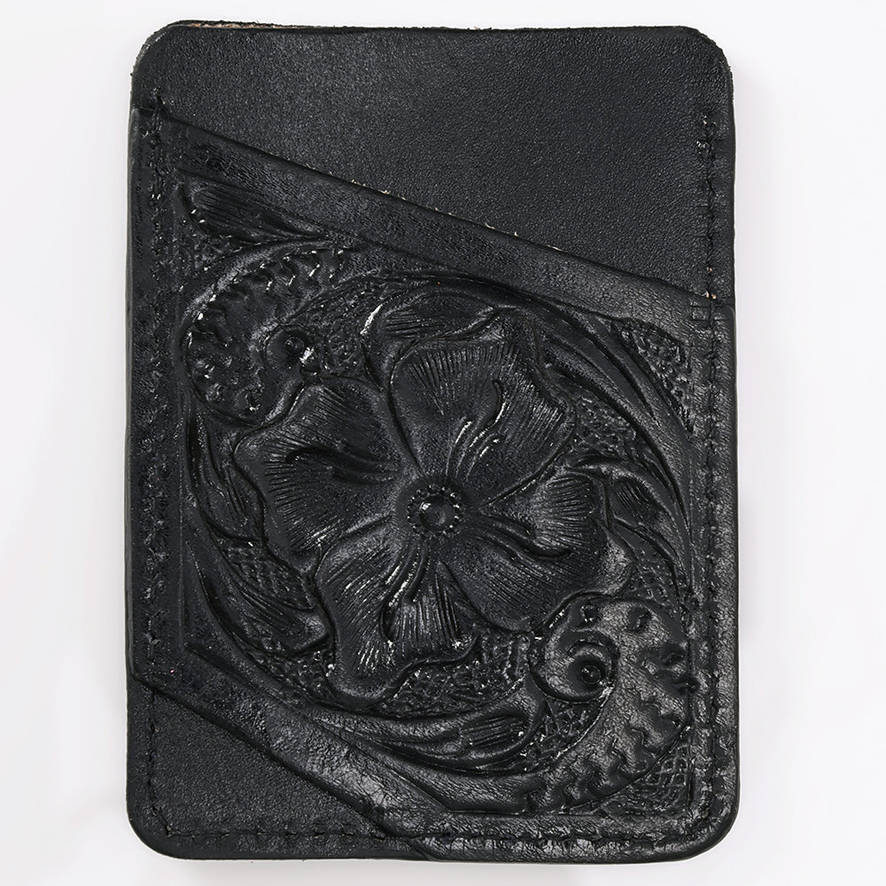American Darling Card Holder Hand Tooled Genuine Leather | Business Credit