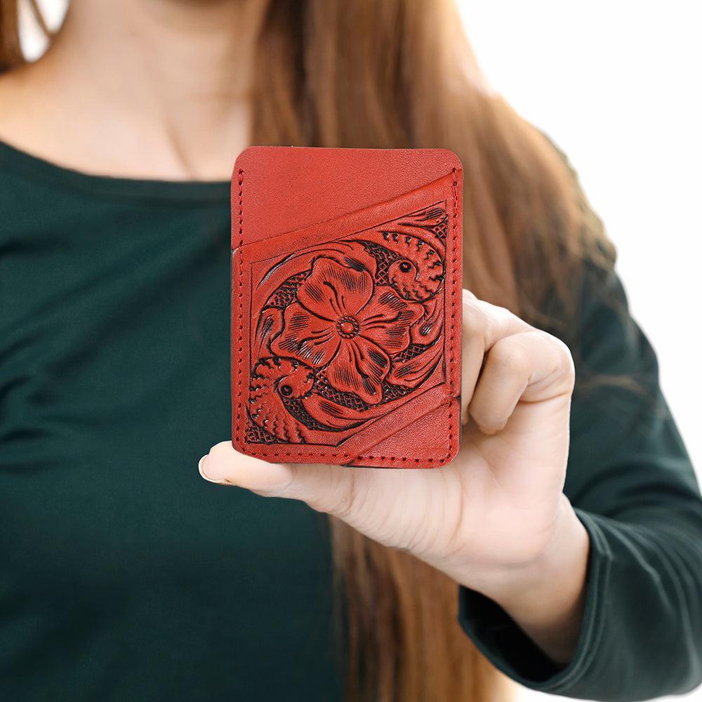 American Darling Beautifully Hand Tooled Genuine Leather