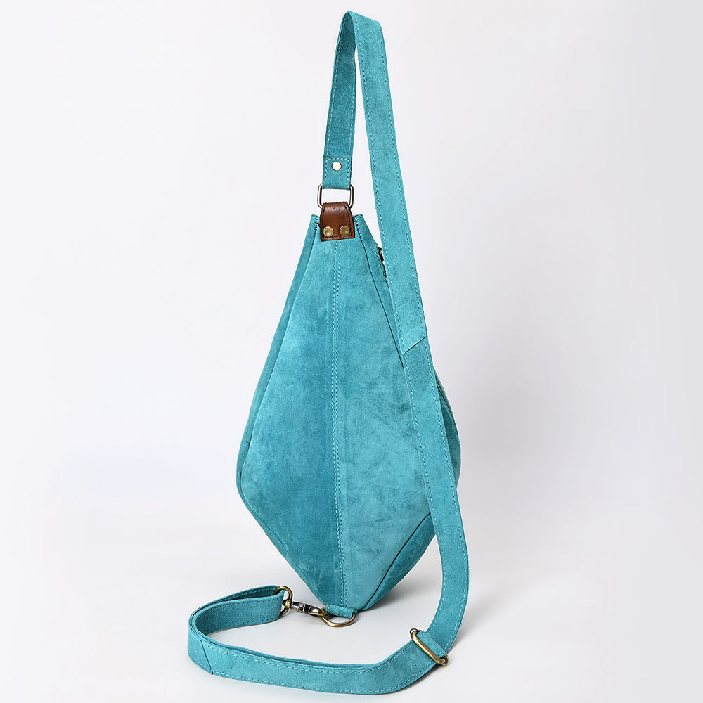 American Darling Sling Beautifully Hand Tooled Genuine Leather