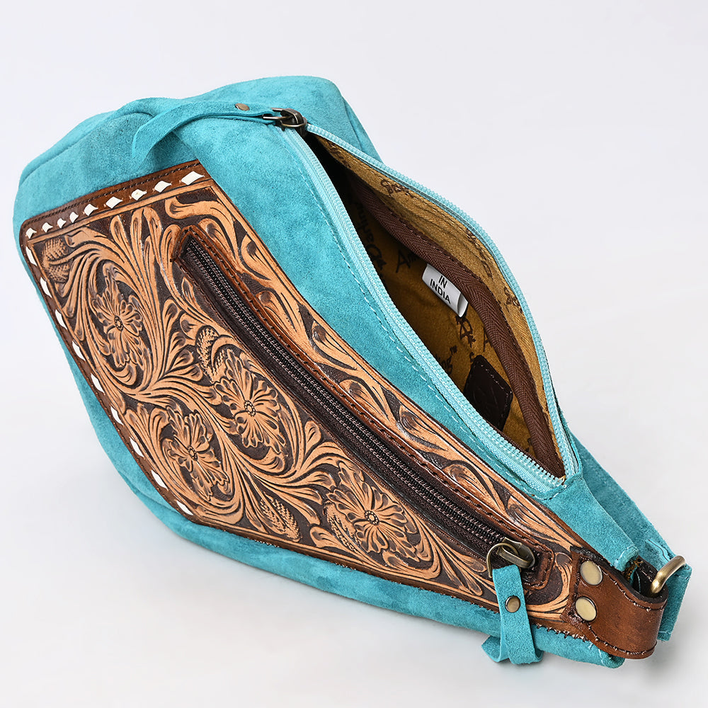 American Darling Sling Beautifully Hand Tooled Genuine Leather