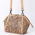 American Darling Large Crossbody Hand Tooled Genuine Leather