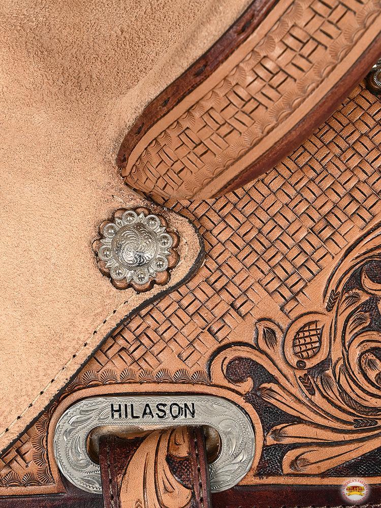 Hilason Flex Tree Western Horse Saddle, Antique Brown