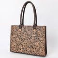 American Darling Hand-Tooled Genuine Leather Tote