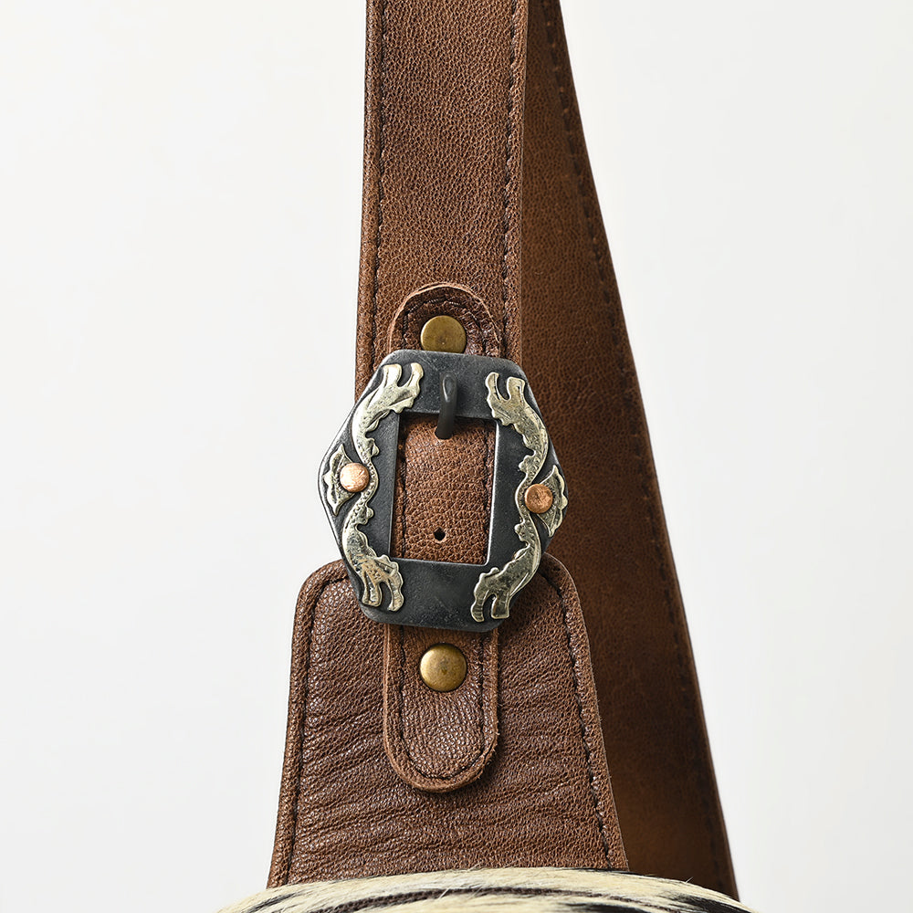 American Darling Hair-On Genuine Leather Sling Bag