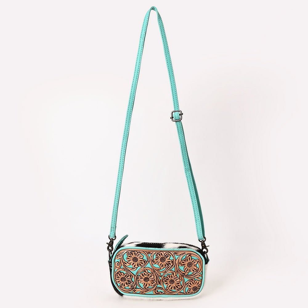 American Darling Hand-Tooled Leather Crossbody Bag