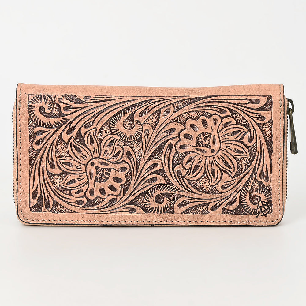 American Darling Hand-Tooled Genuine Leather Wallet