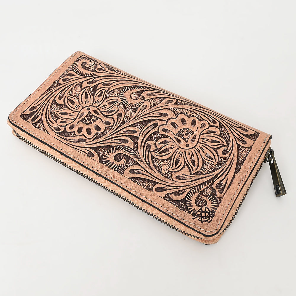 American Darling Hand-Tooled Genuine Leather Wallet