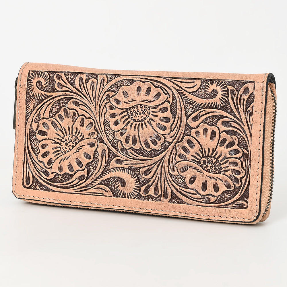American Darling Hand-Tooled Genuine Leather Wallet