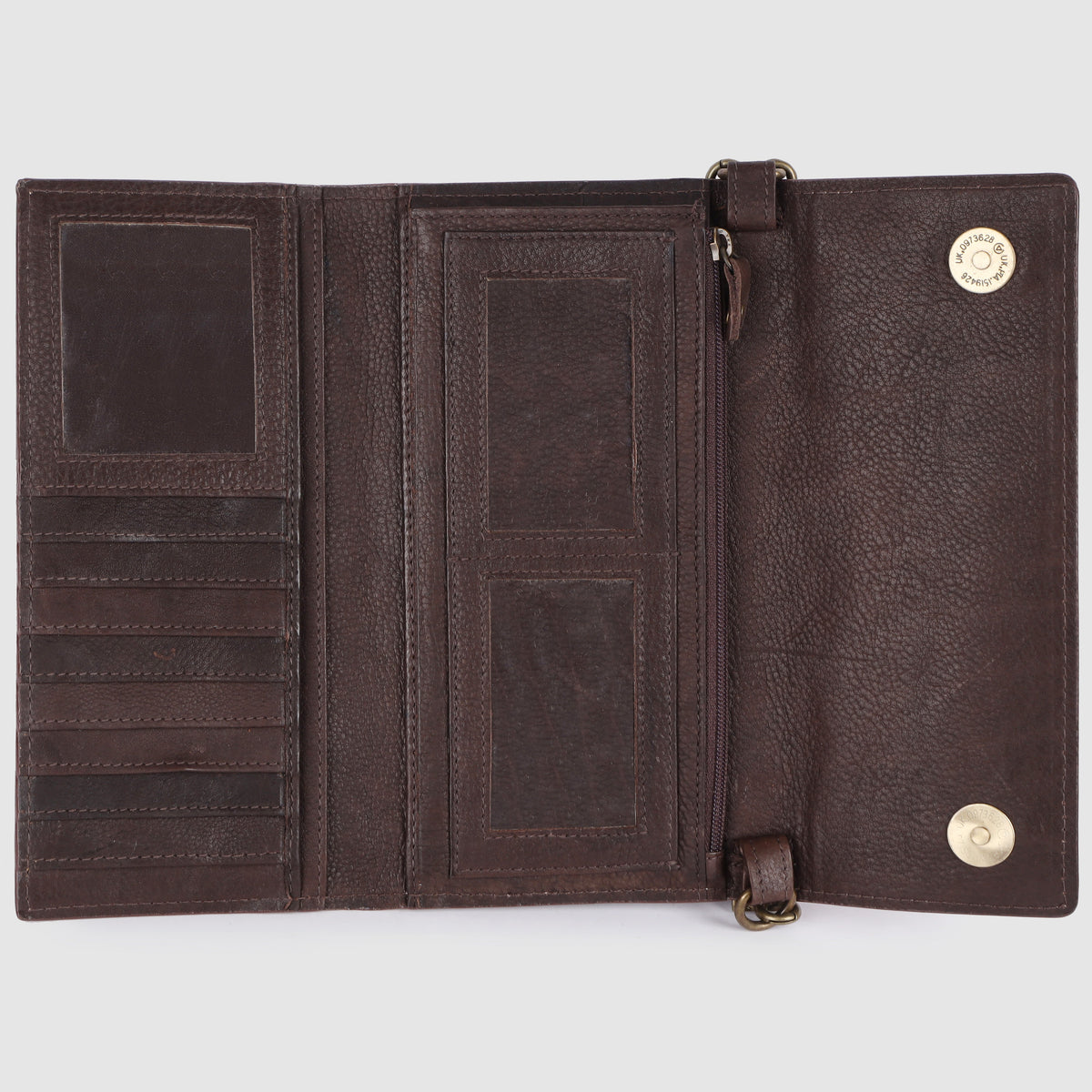 American Darling Wallet Western Hand Tooled Floral Carved Genuine Leather Handcrafted Purse with YKK Zipper
