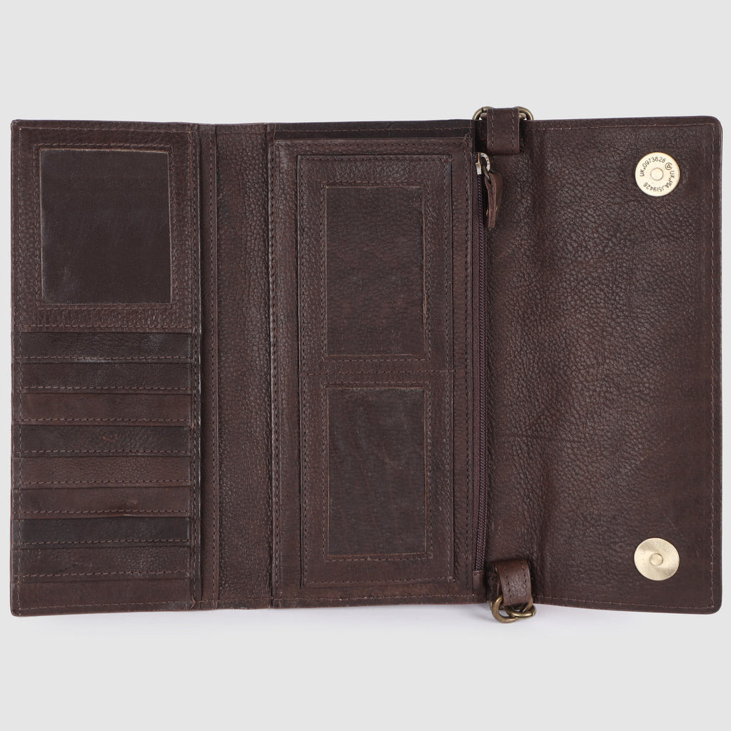 American Darling Hand-Tooled Genuine Leather Wallet