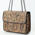 American Darling Small Crossbody Beautifully Hand Tooled Genuine Leather