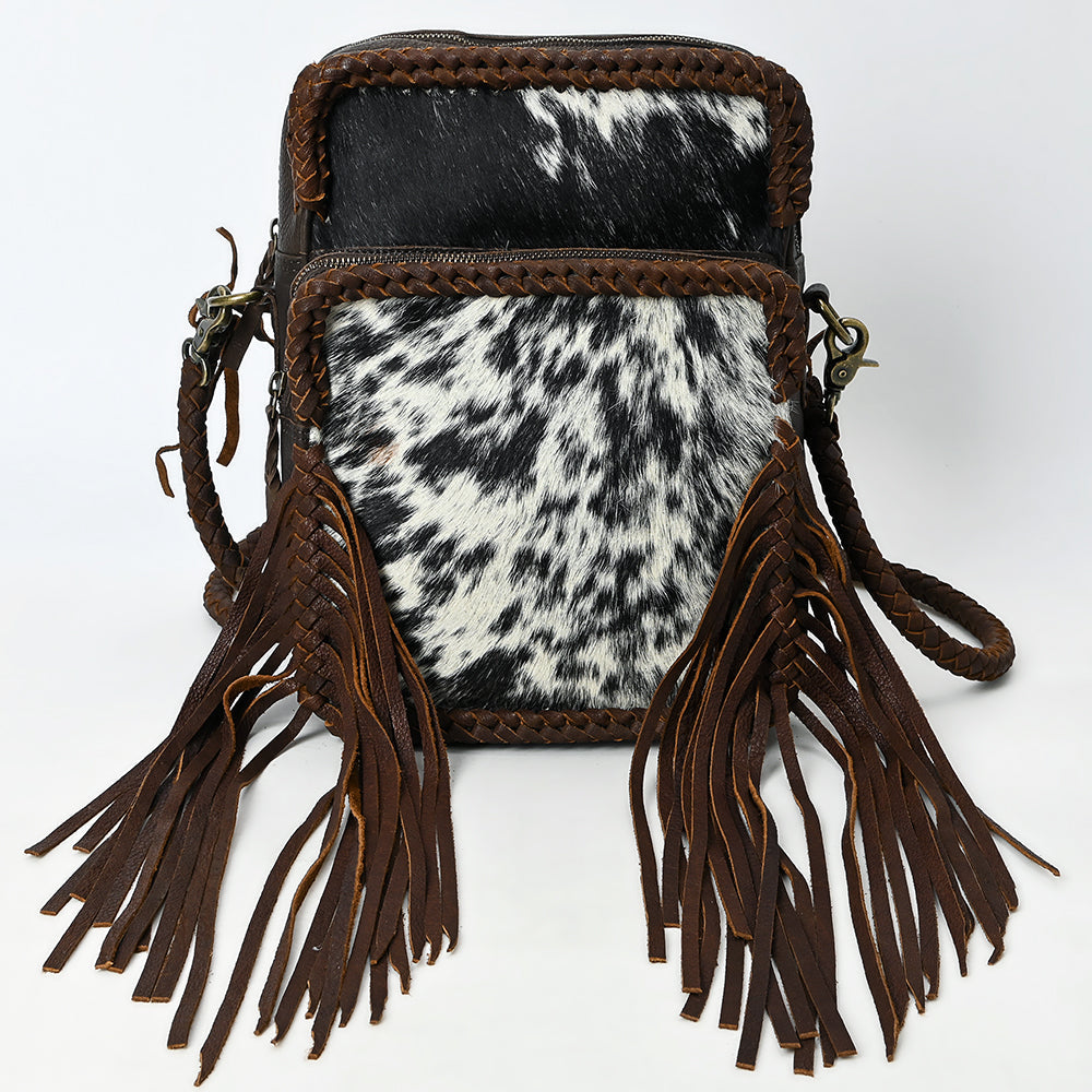 American Darling Crossbody Hair On Genuine Leather Women Bag Western Handbag Purse |