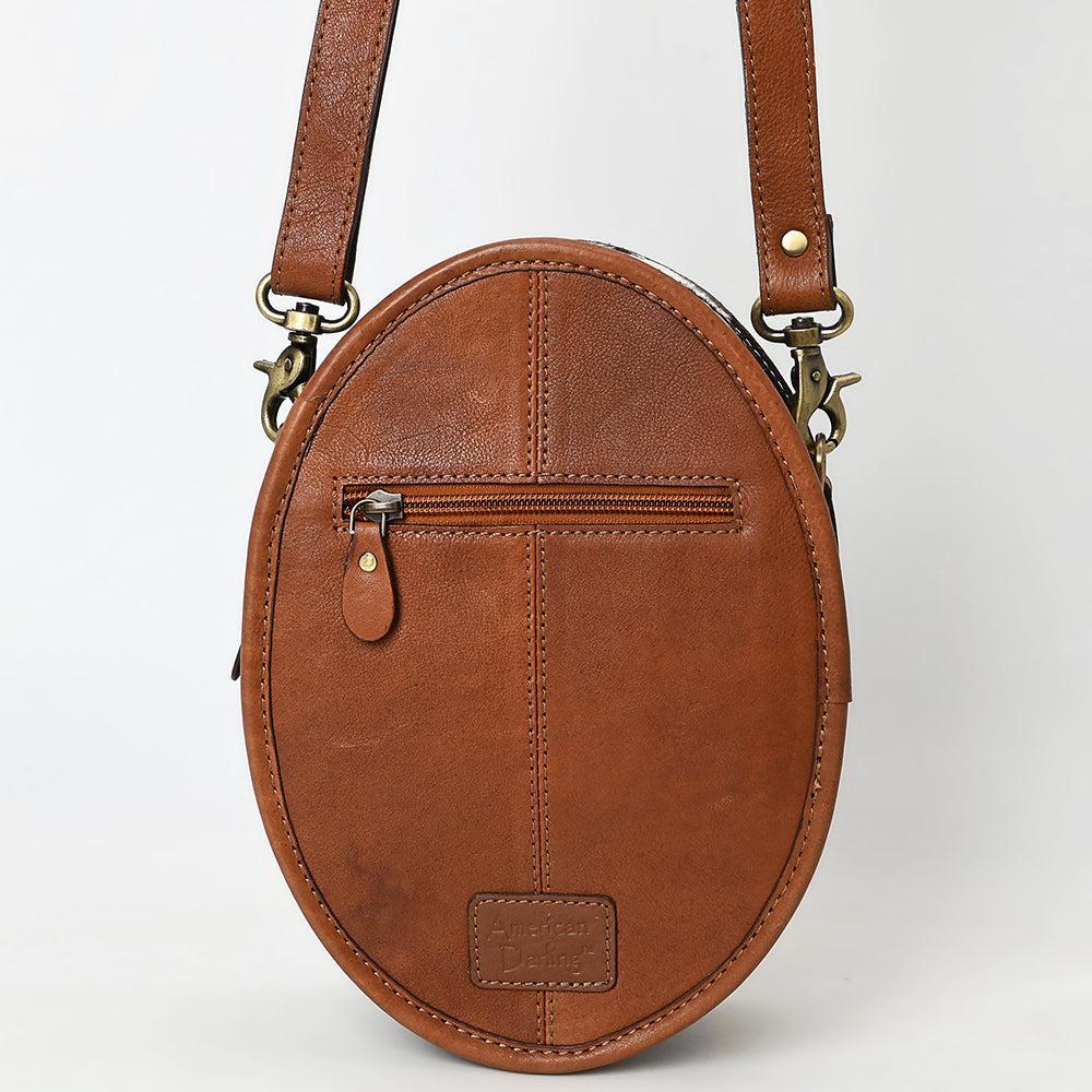 American Darling Canteen Beautifully Hand Tooled Genuine Leather