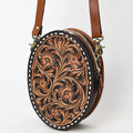 American Darling Canteen Beautifully Hand Tooled Genuine Leather