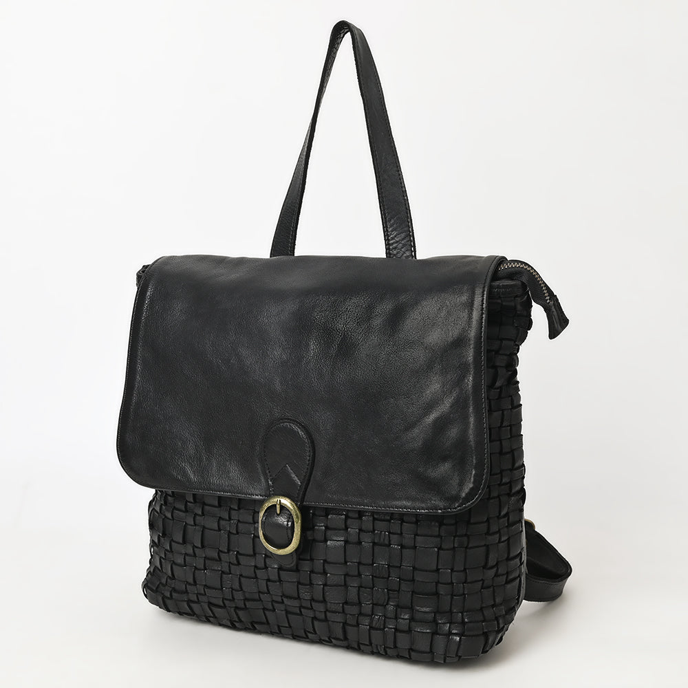 Never Mind Vintage Handmade Genuine Cowhide Leather