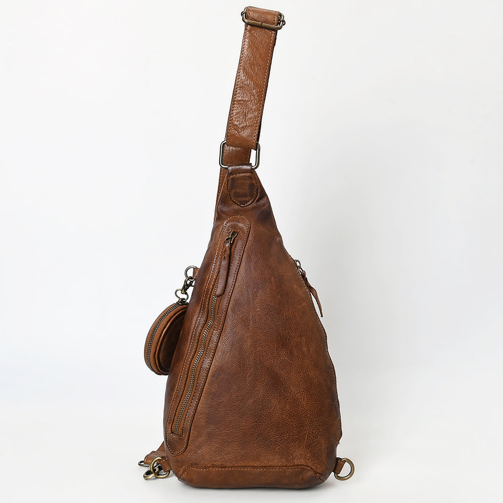 Never Mind NMBGM179 Sling Genuine Leather Women Bag Western Handbag Purse