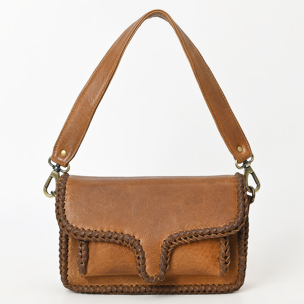 American Darling Small Crossbody Genuine Leather Western Women Bag Handbag Purse | for Cute