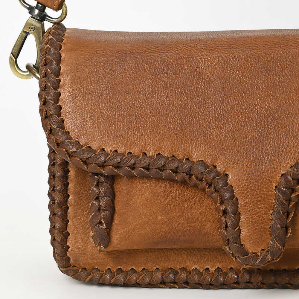 American Darling Small Crossbody Genuine Leather Western Women Bag Handbag Purse | for Cute
