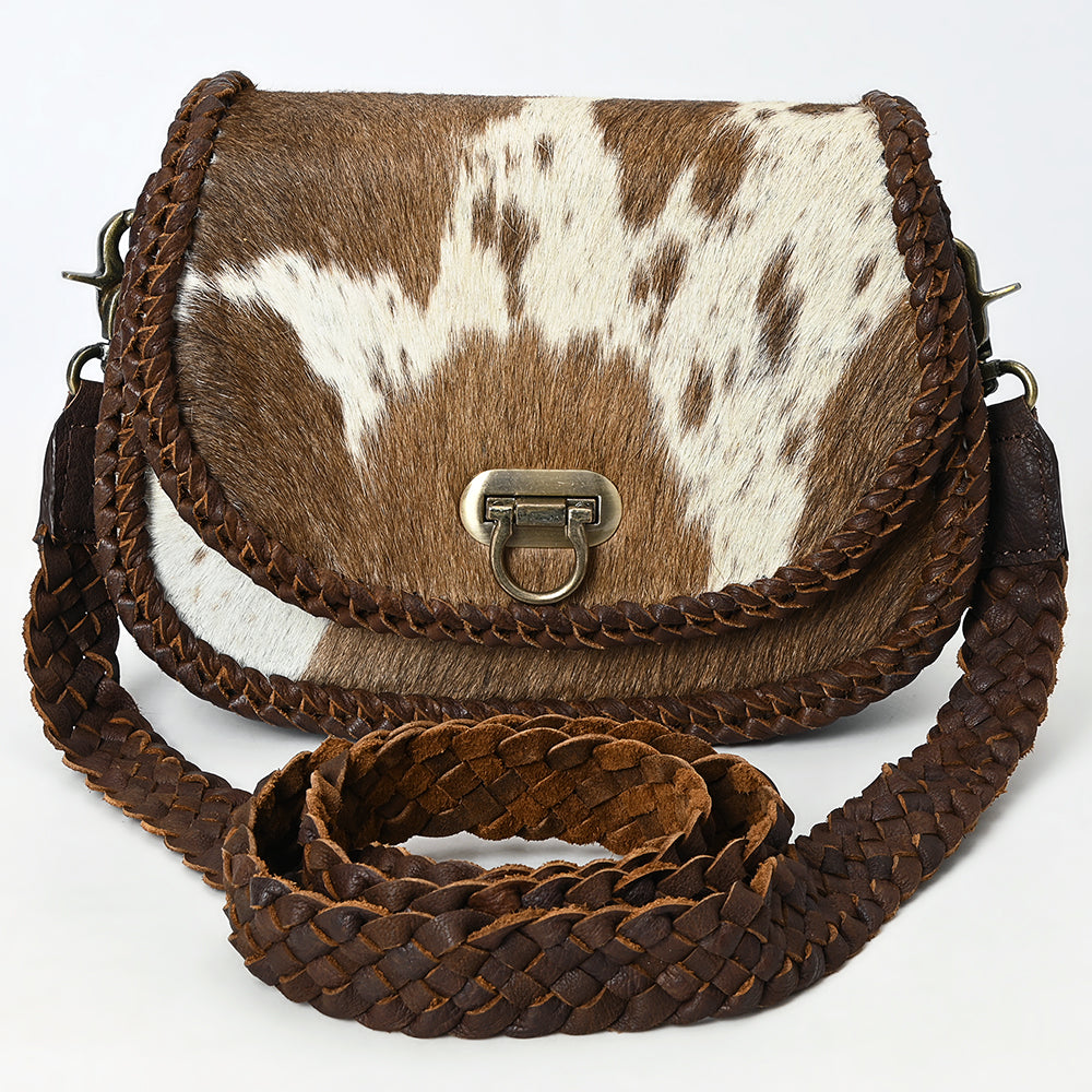 American Darling Hair-On Genuine Leather Small Crossbody Bag