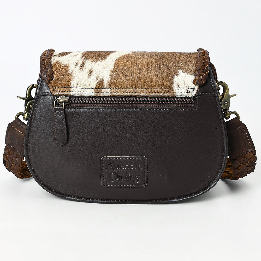 American Darling Hair-On Genuine Leather Small Crossbody Bag