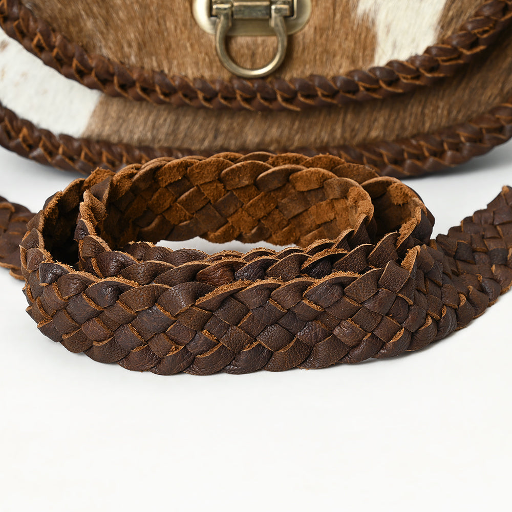 American Darling Small Crossbody Hair On Genuine Leather Western Women Bag Handbag Purse | for Cute