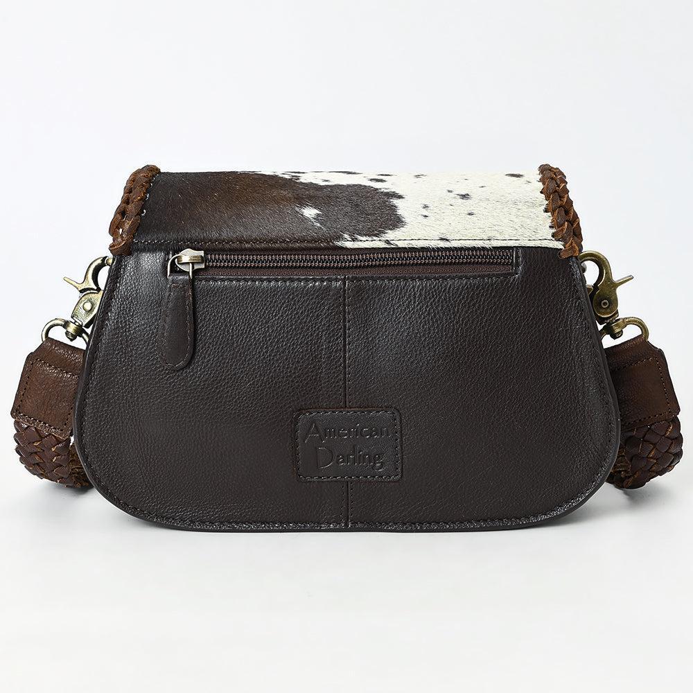 American Darling Hair-On Genuine Leather Small Crossbody Bag