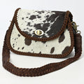 American Darling Hair-On Genuine Leather Small Crossbody Bag