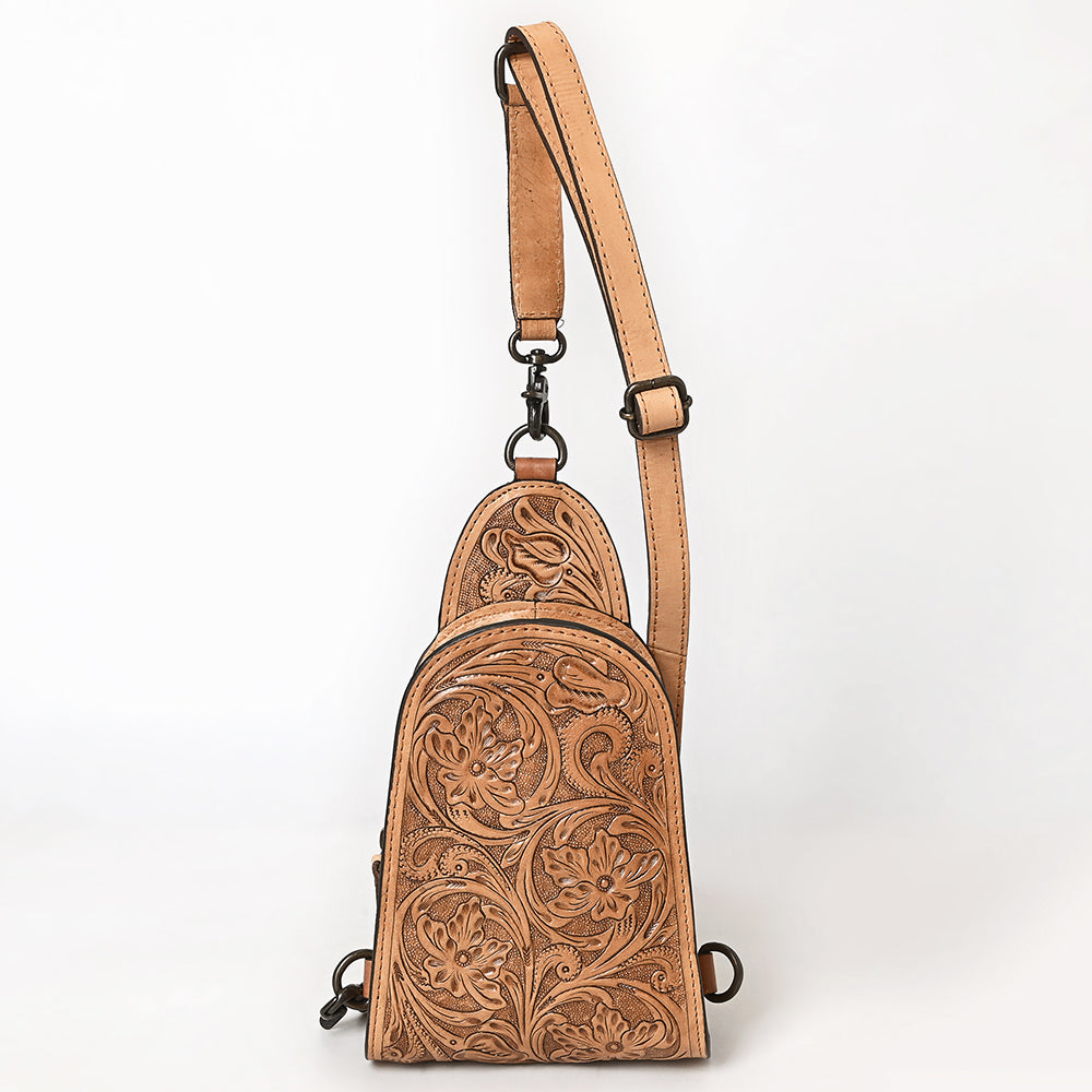 American Darling Sling Hand Tooled Leather