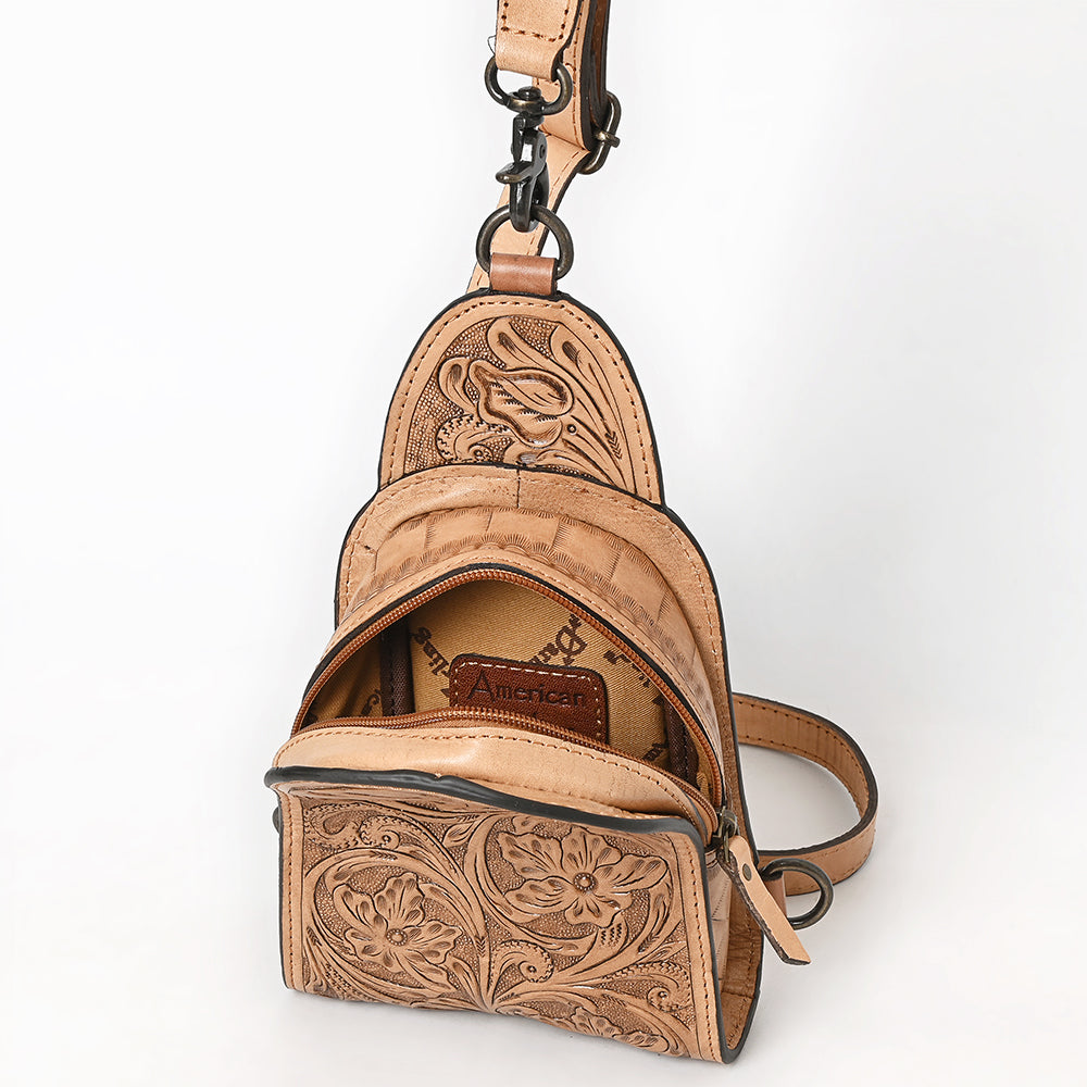 American Darling Sling Hand Tooled Leather