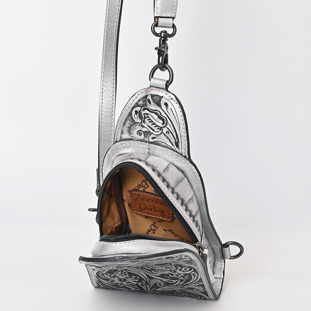 American Darling Sling Hand Tooled Leather
