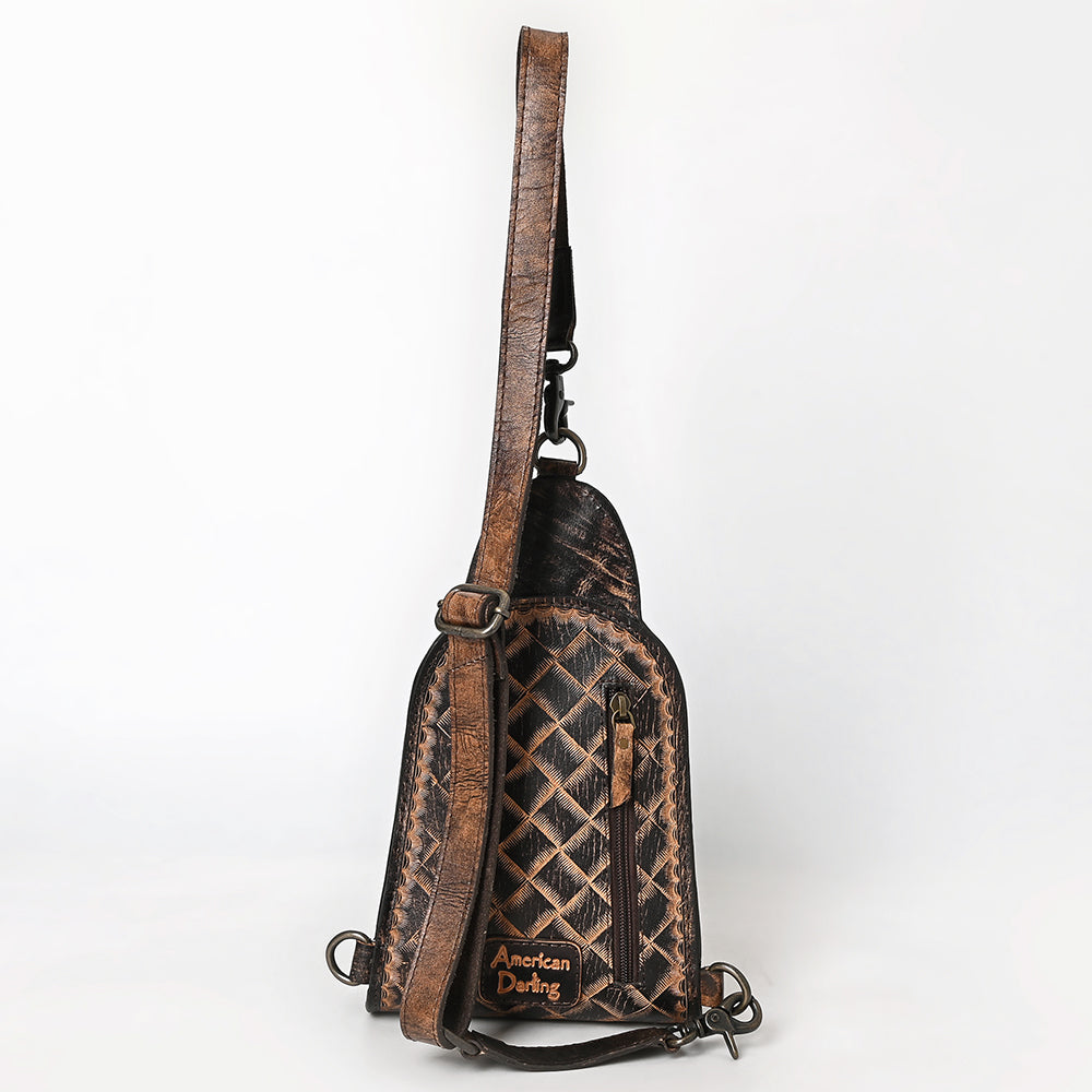 American Darling Sling Hand Tooled Leather